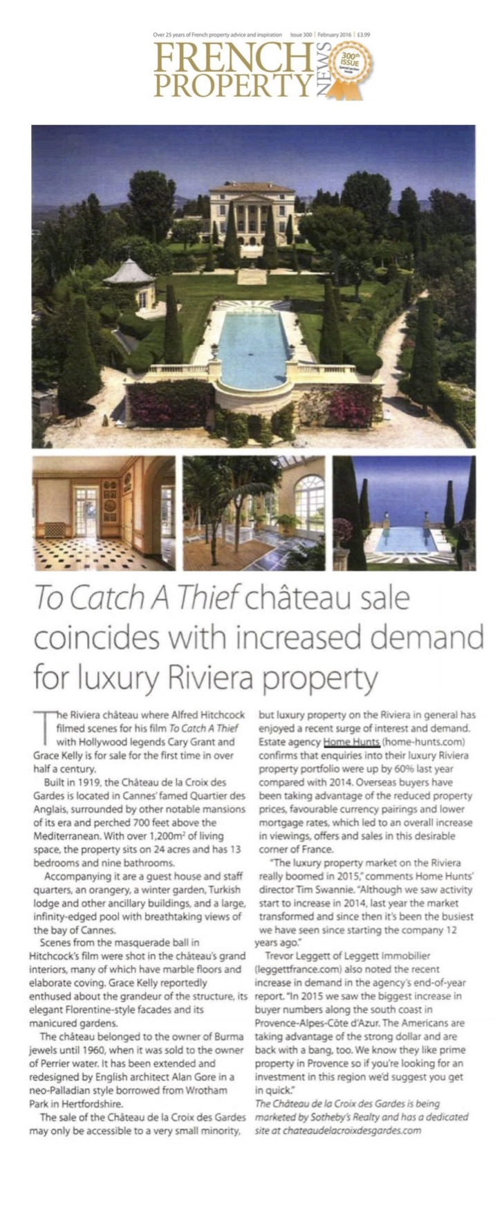 French Property News – Increased demand for luxury Riviera property
