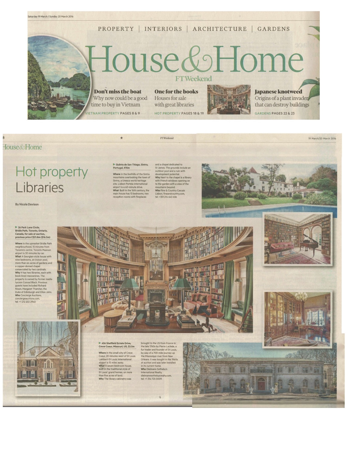 Financial Times – Hot property