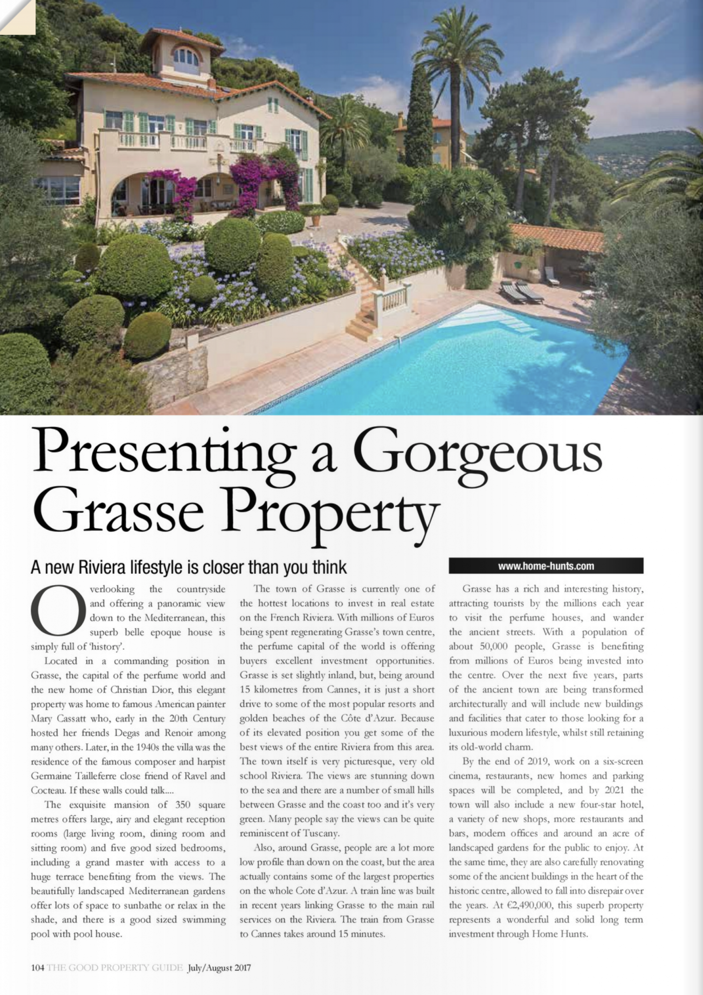 The Good Property Guide – Beautiful property in Grasse