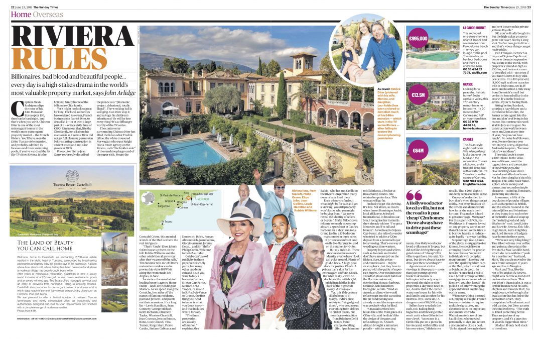 The Sunday Times – French Riviera Real Estate