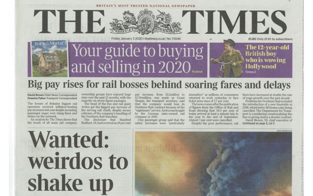 The Times – Best places to buy property in Europe in 2020