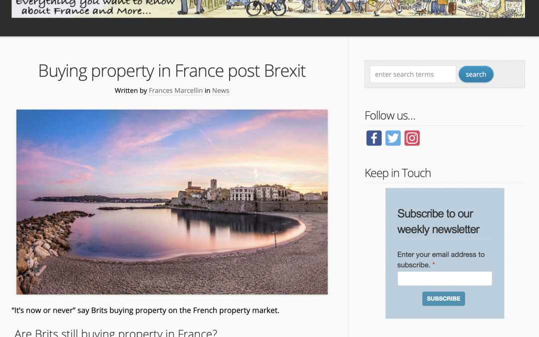 The Good Life France – Buying French Property Post Brexit