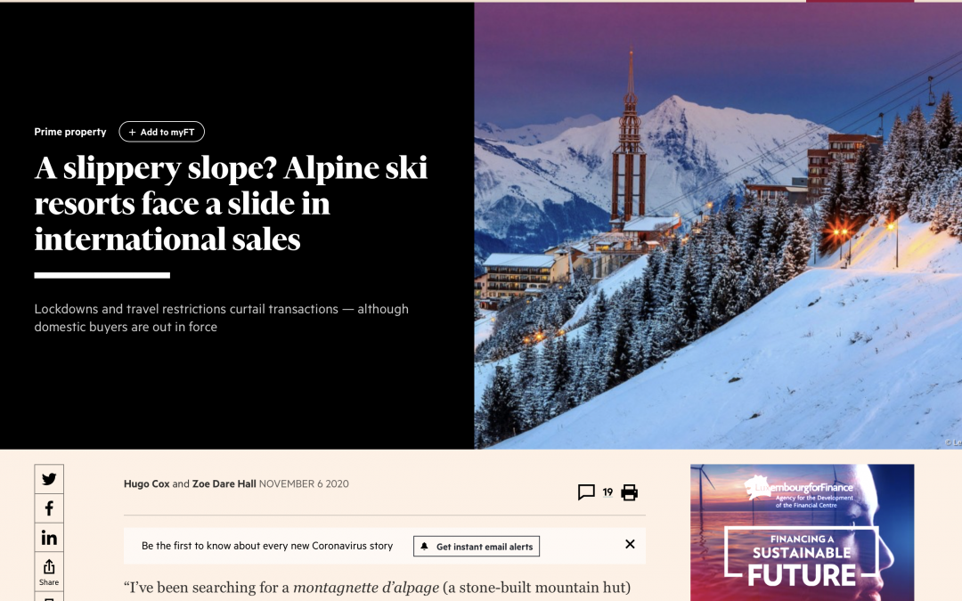 Financial Times – French Alps Property