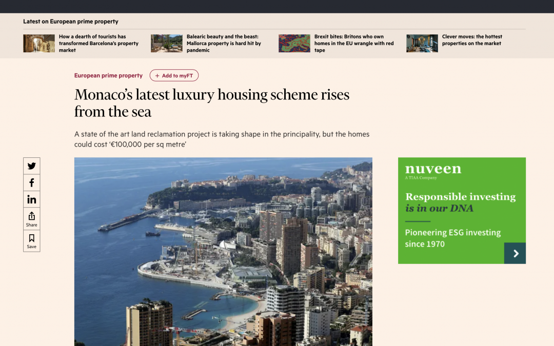 Financial Times – Monaco Property