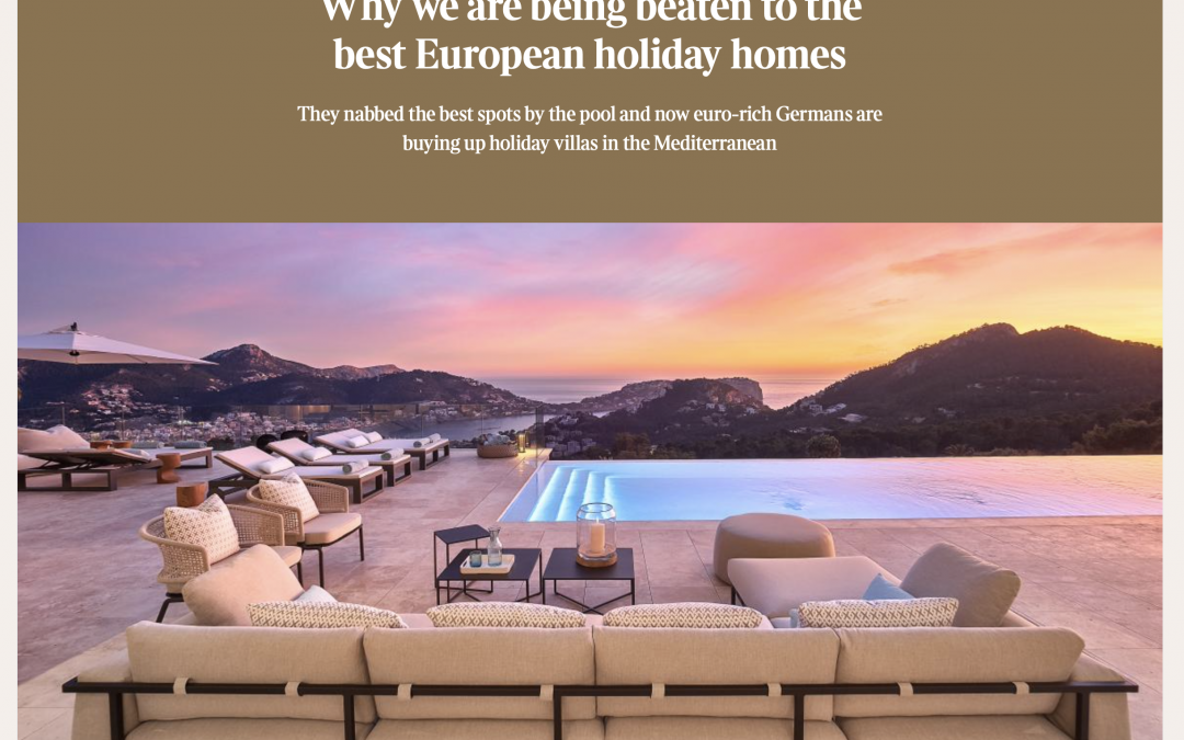Sunday Times – UK buyers are missing out on the best European holiday homes