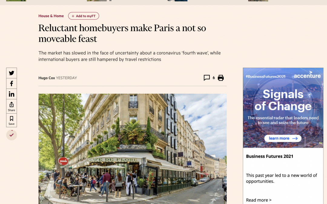 Financial Times – The Paris Property Market