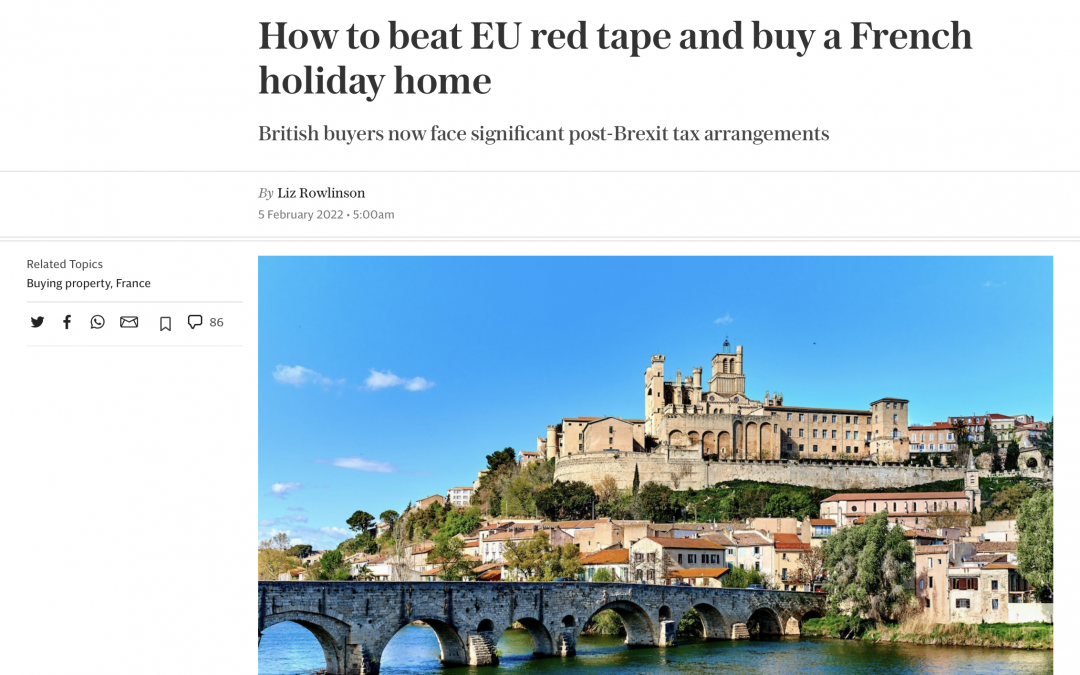 Telegraph – How to buy a French holiday home