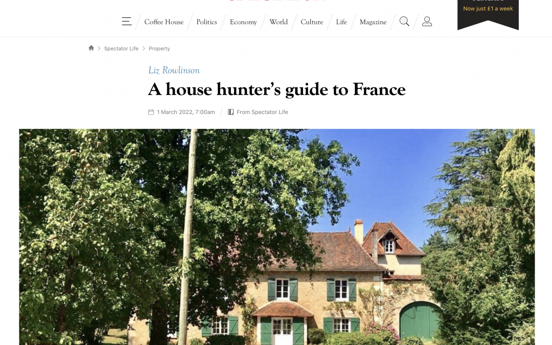 The Spectator – A house hunters guide to France