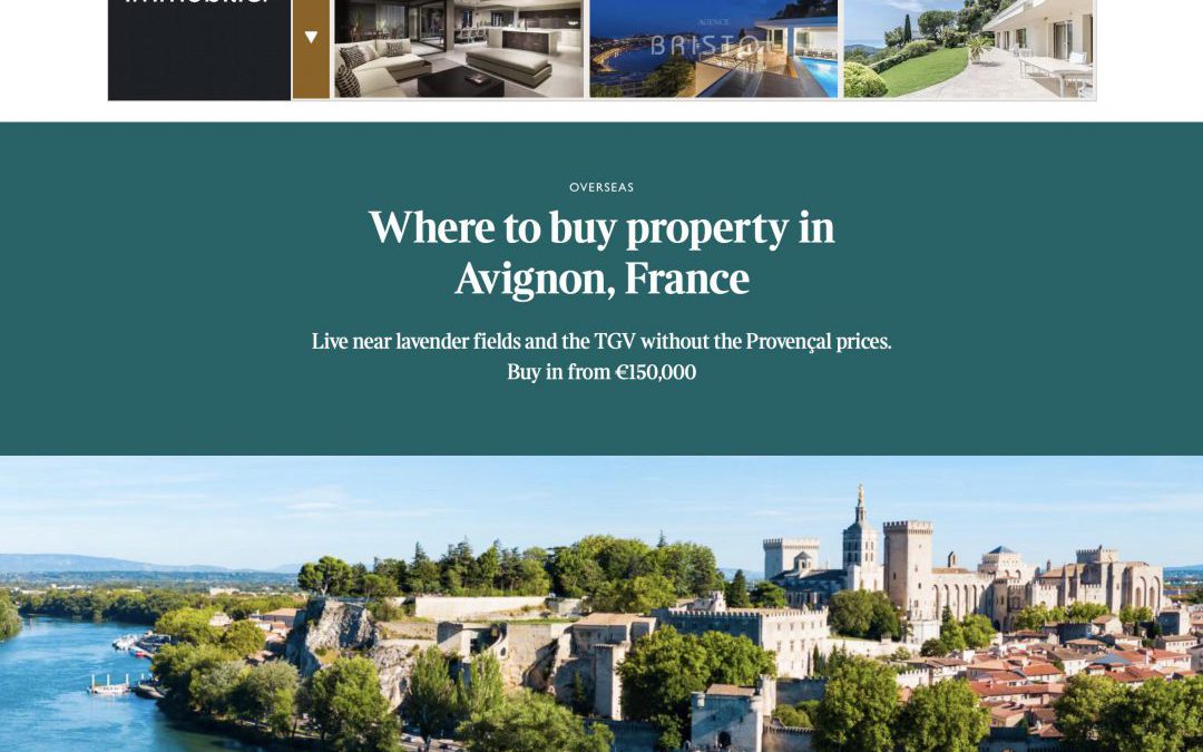 The Times – Where to buy property in Avignon