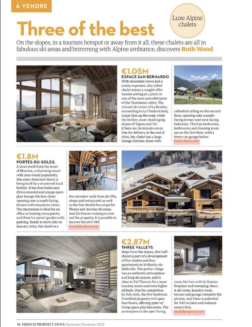French Property News – Alps properties