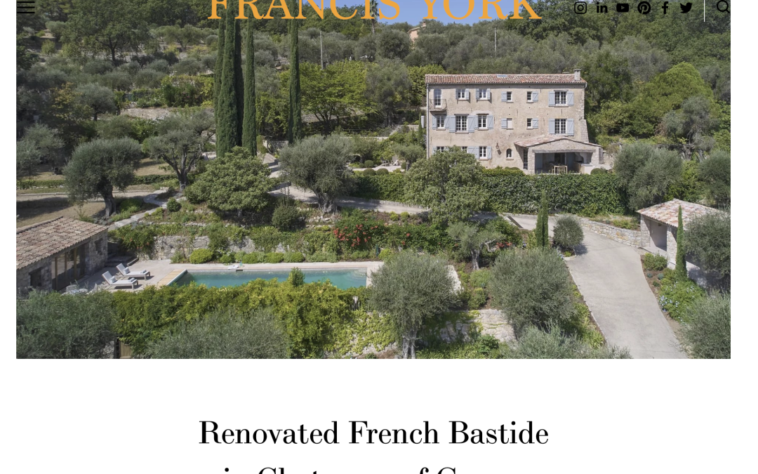 Francis York – French Riviera Farmhouse