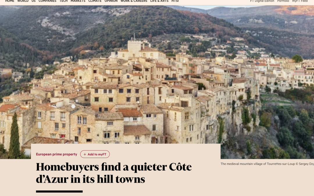 Financial Times – French Riviera Property