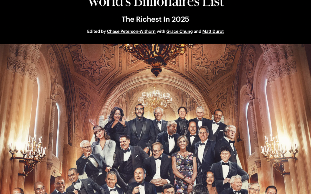 Forbes Billionaires List – 2025